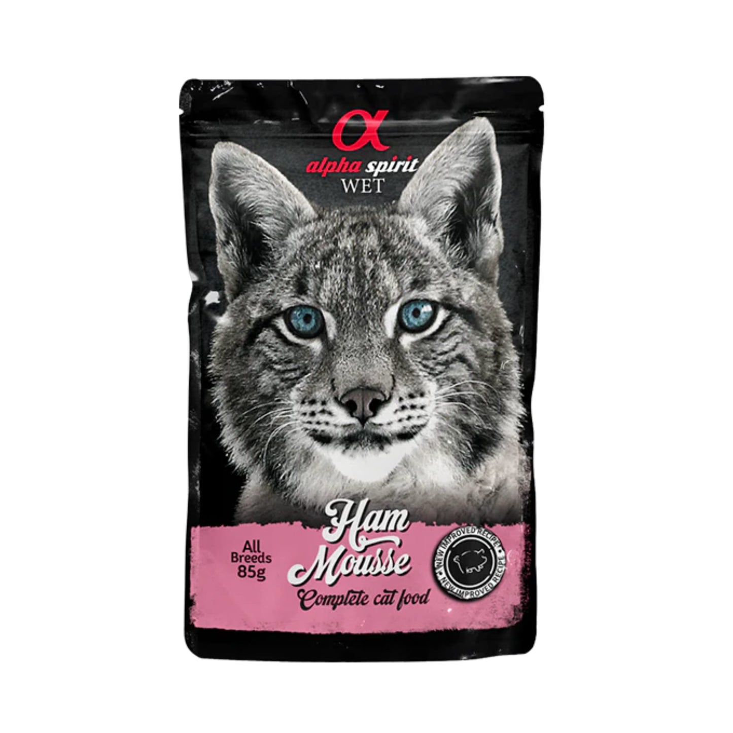 Comida Húmeda de Jamón Para Gatos Alpha Spirit