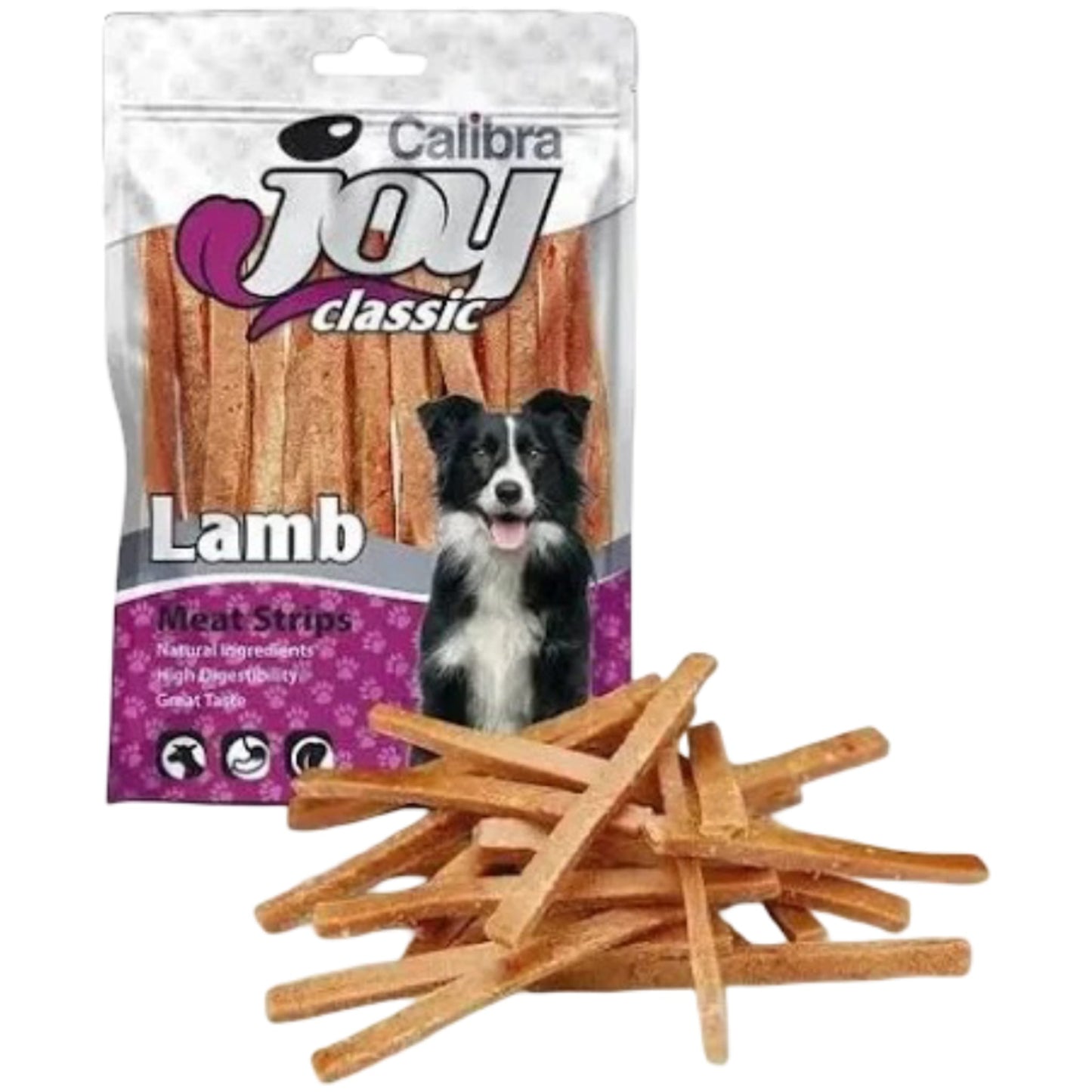 Strips de cordero para perros | Snack para perros Calibra