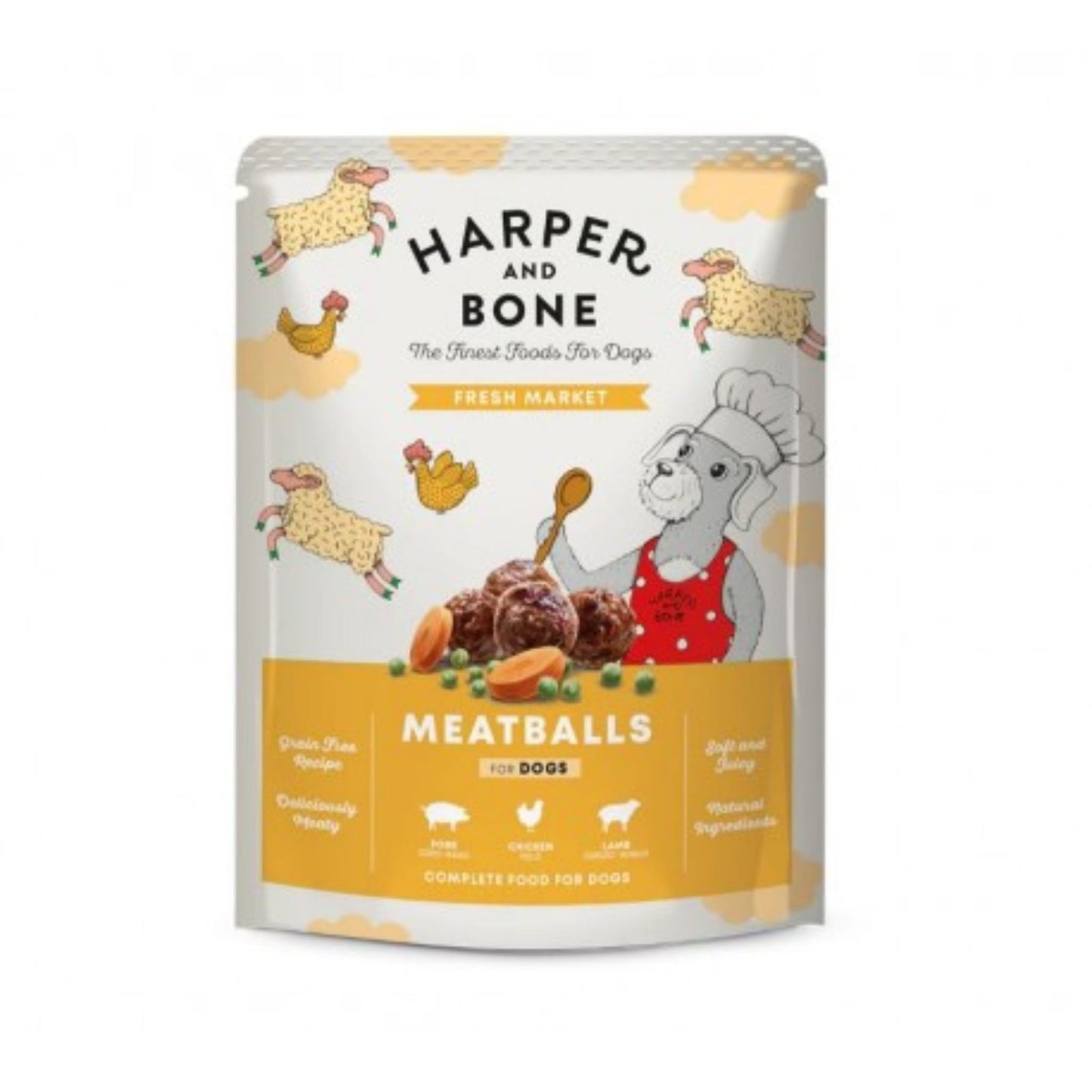 Harper & Bone Albóndigas Carne para Perro