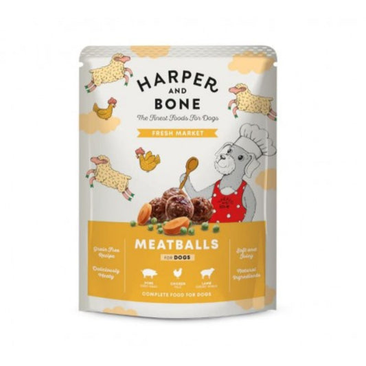 Harper & Bone Albóndigas Carne para Perro