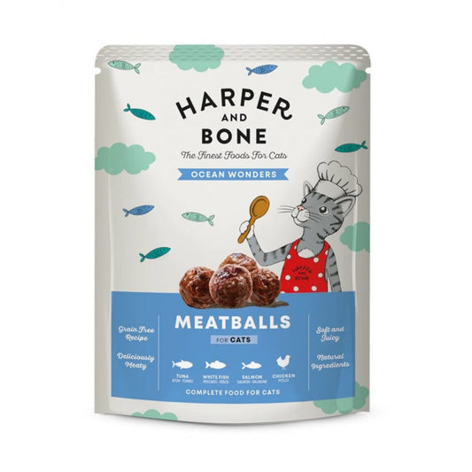 Harper & Bone Albóndigas Pescado para Gato