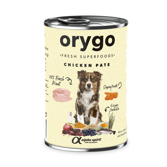 Orygo - Paté de Pollo con Zanahoria para Perros
