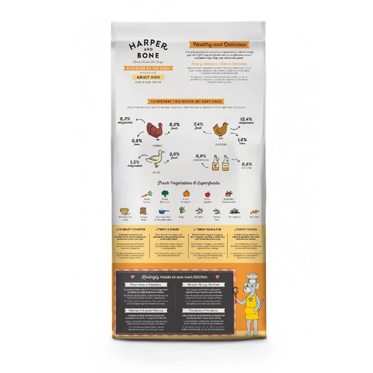Pienso Harper & Bone | FLAVOURS OF THE FARM ADULT DOG