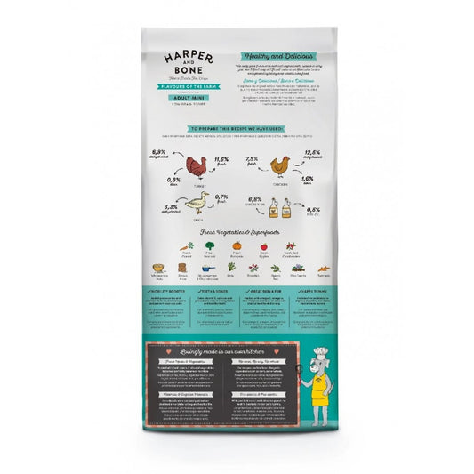 Pienso Harper & Bone | FLAVOURS OF THE FARM ADULT MINI
