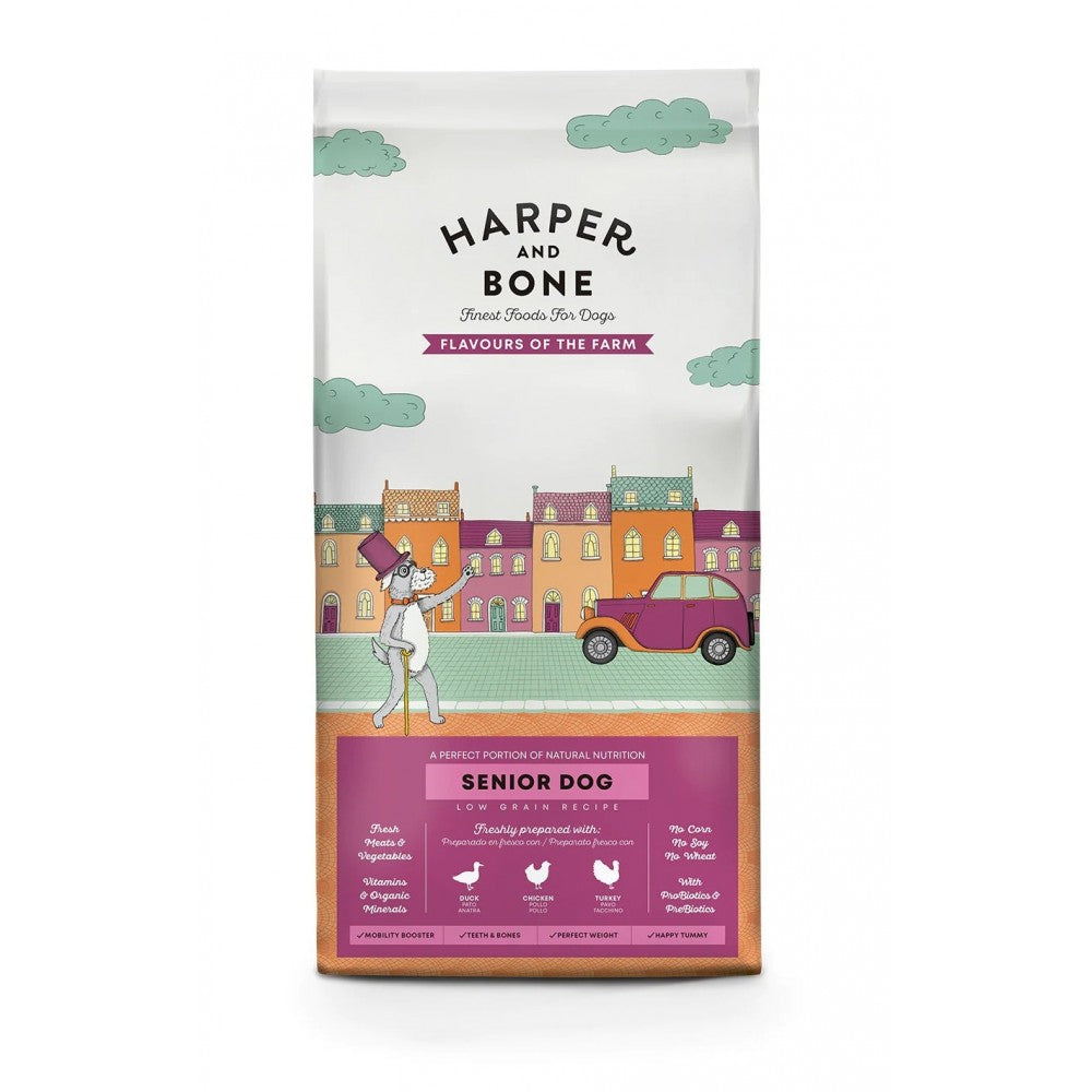 Pienso Harper & Bone | FLAVOURS OF THE FARM SENIOR DOG