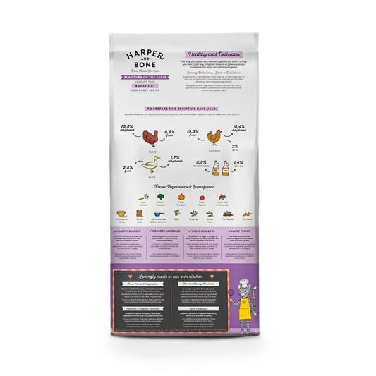 Pienso Harper & Bone | FLAVOURS OF THE FARM ADULT CAT