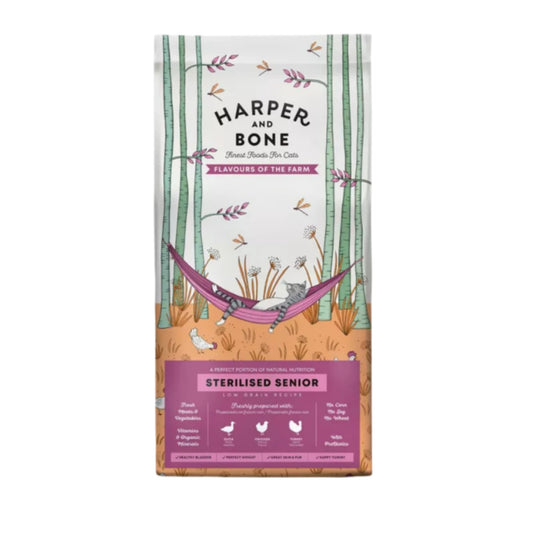 Pienso Harper & Bone | FLAVOURS OF THE FARM STERILISED SENIOR