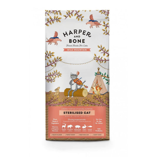 Pienso Harper & Bone | WILD MOUNTAIN STERILISED CAT