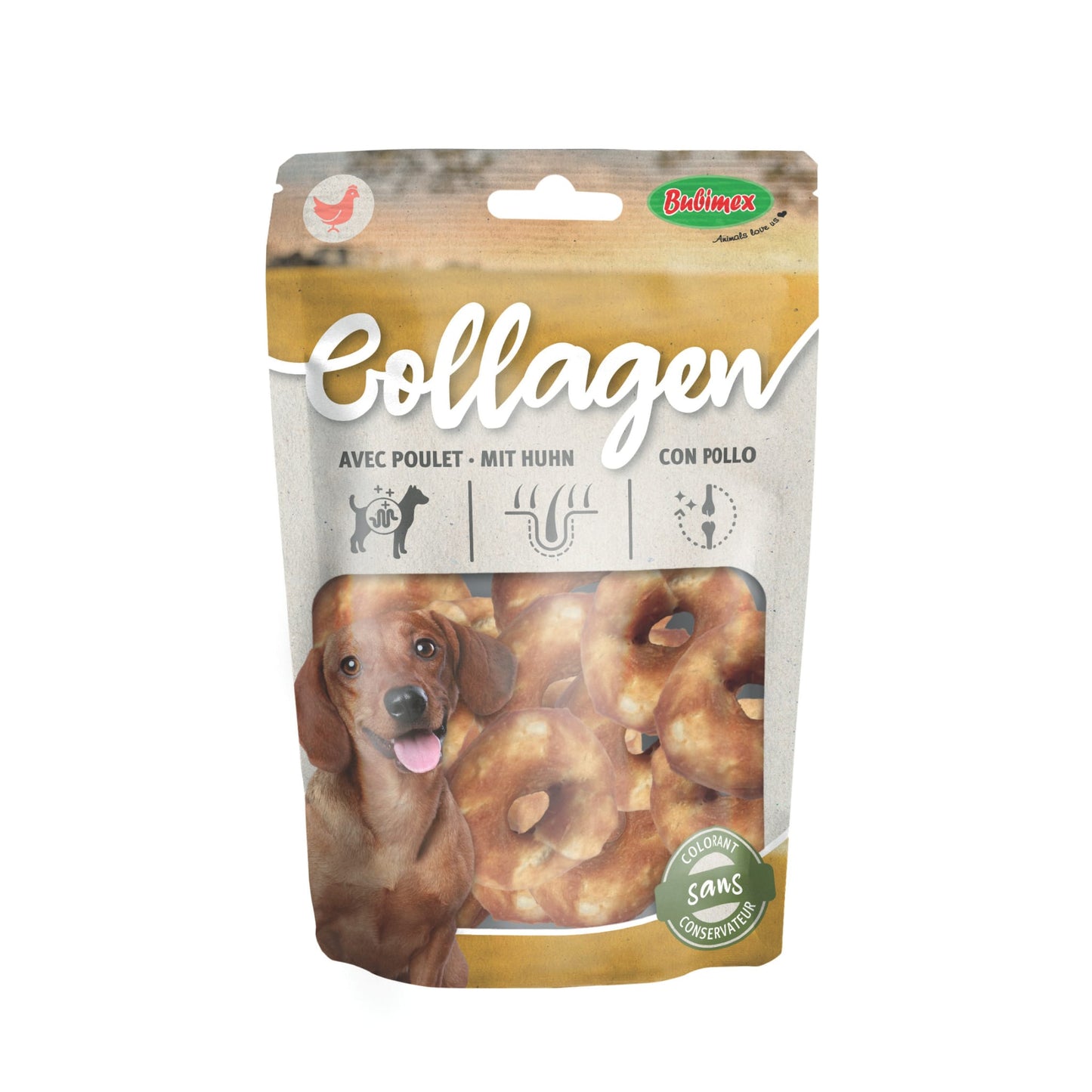 Rosquillas de Colágeno con Pollo