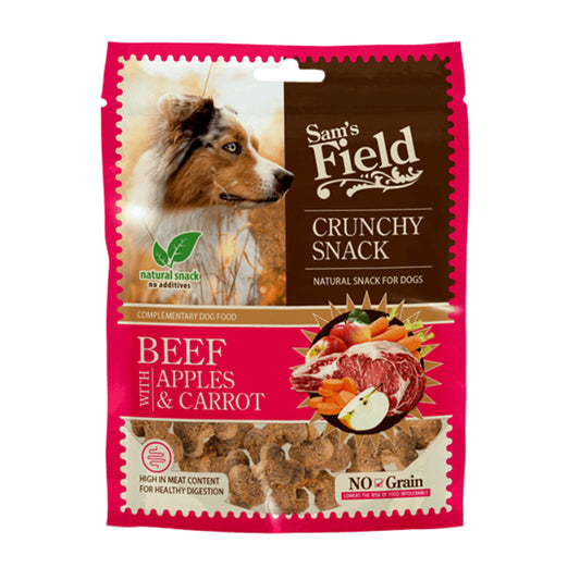 Snack Ternera, Manzana y Zanahoria Sam´s Field