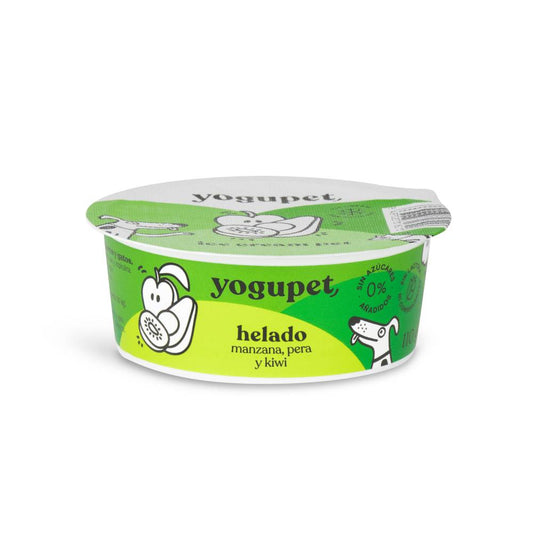 Yogupet Helado Manzana, Pera y Kiwi